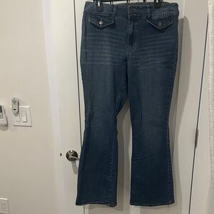 d.jeans  blue flare jeans